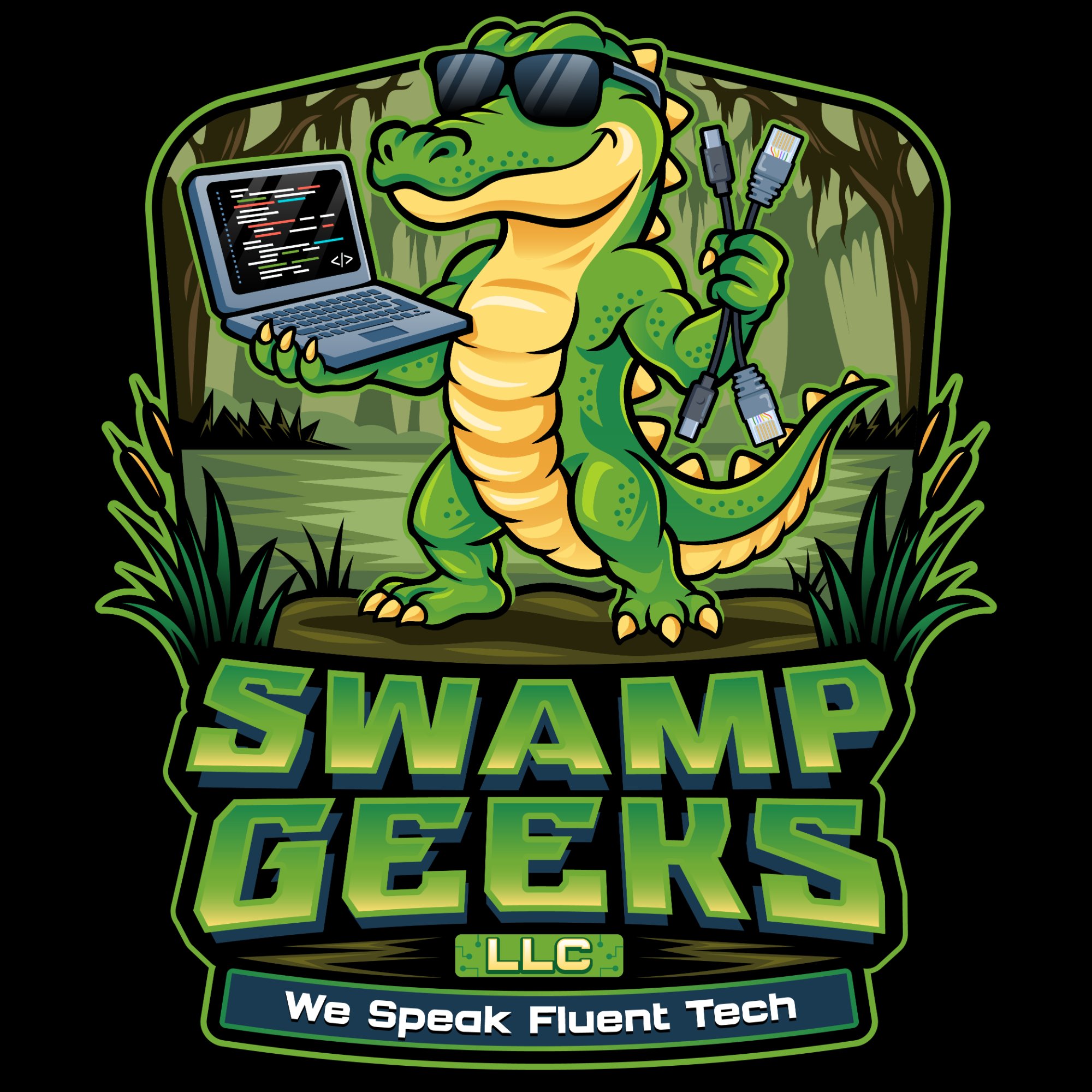 Swamp Geeks mascot